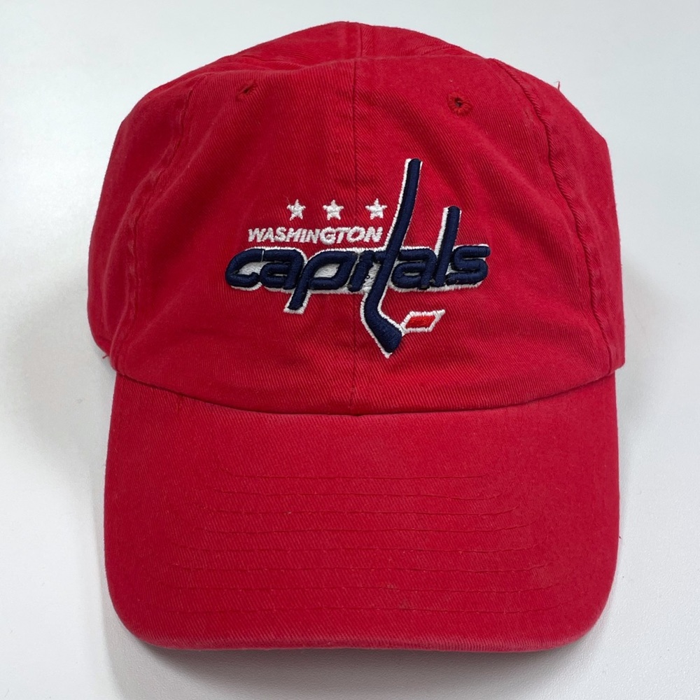 New Era Washington Capitols NHL StrapBack Hat Hockey Red Navy Blue Caps